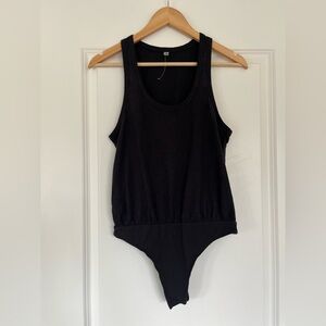 Intimately Free People Gauze Cotton Sleeveless Tee Off Bodysuit